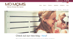 Desktop Screenshot of mdmoms.com