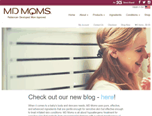 Tablet Screenshot of mdmoms.com
